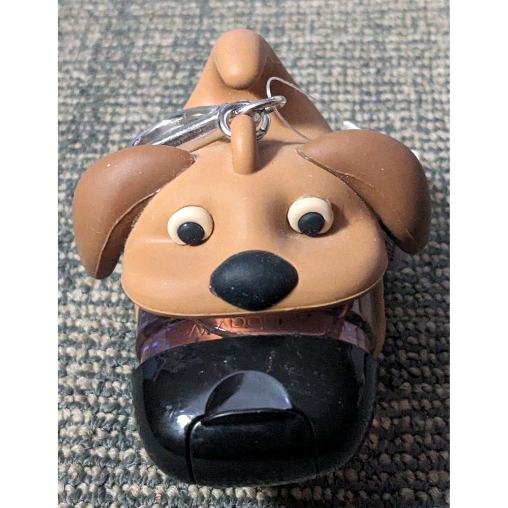 Bath‎ & Body Works Pocket Sanitizer Holder Weiner Brown Dog Clip NWT - Picture 2 of 8